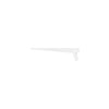 Shelved By Mackie Single Slotted Bracket White