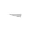 Shelved By Mackie Double Slotted Bracket Silver
