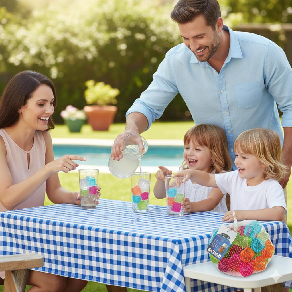 Reusable Mini Ice Blocks – 50 Pack– Shop4Deals
